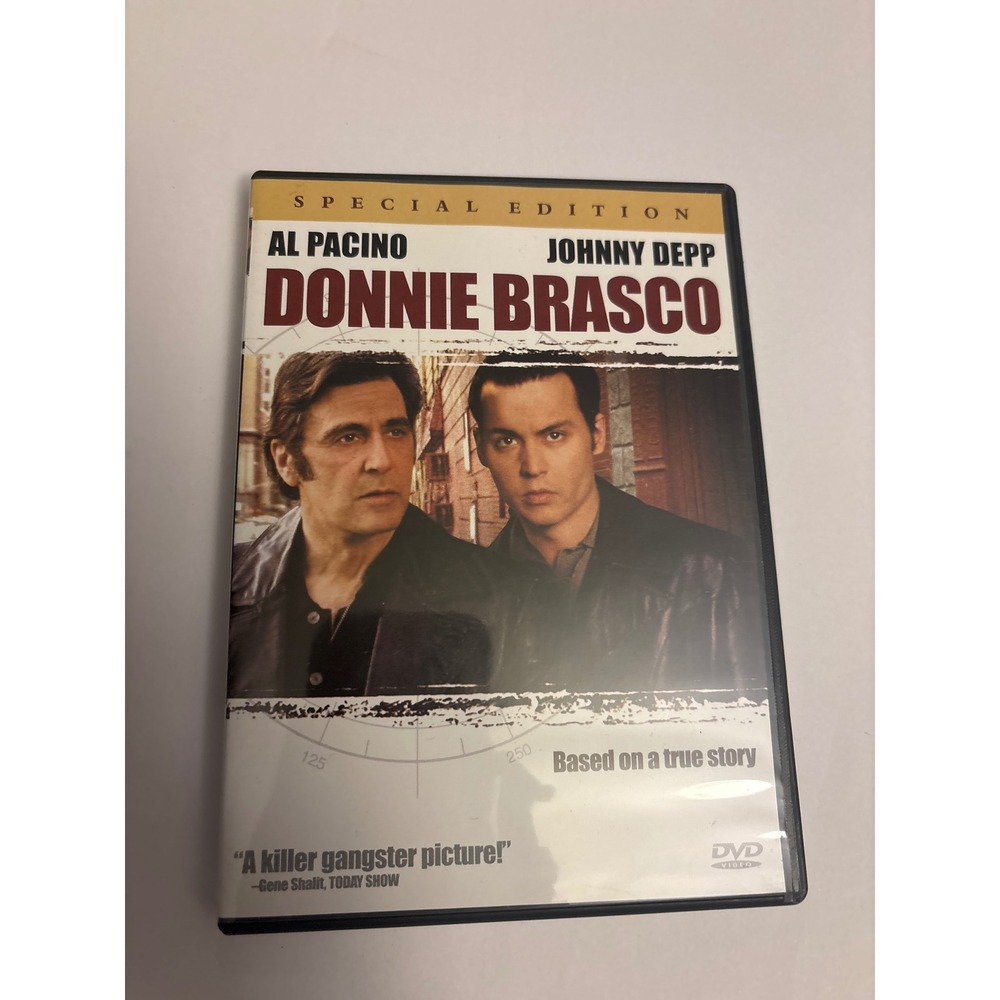 Donnie Brasco Special Edition DVD Al Pacino Johnny Depp Crime Drama Movie Film